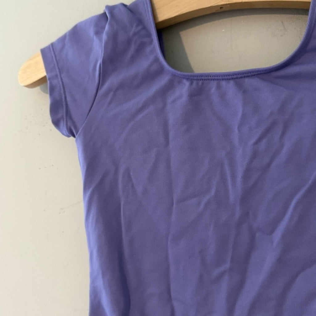 bloch dancewear purple leotard 4-5Y