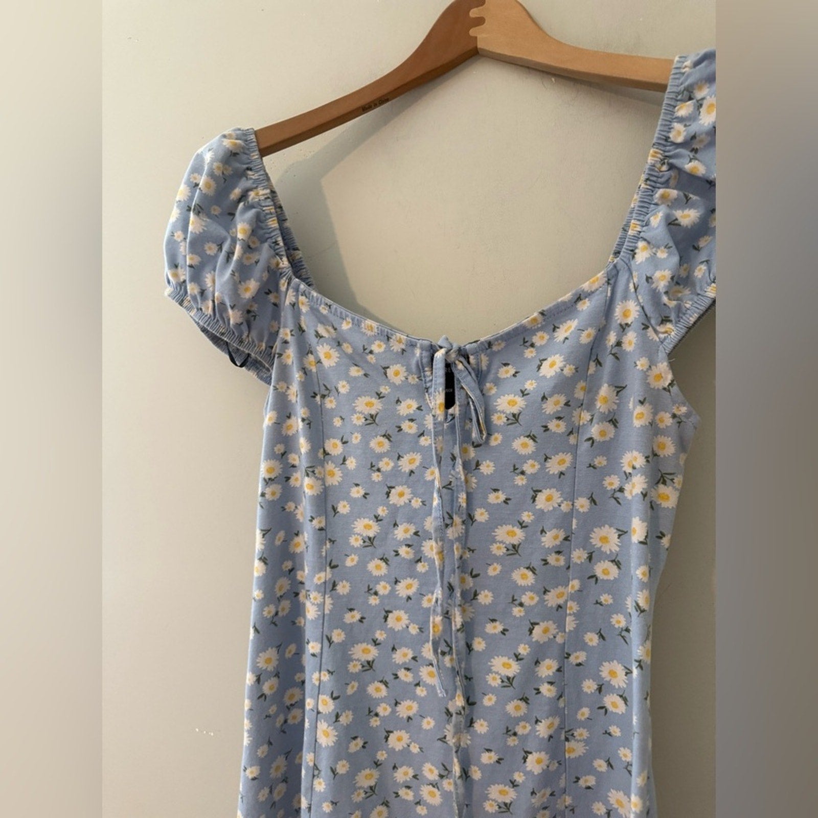brandy melville blue floral dress