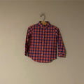janie and jack boys' plaid button-down 4Y