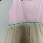 hanna andersson cream dress embroidery 3Y