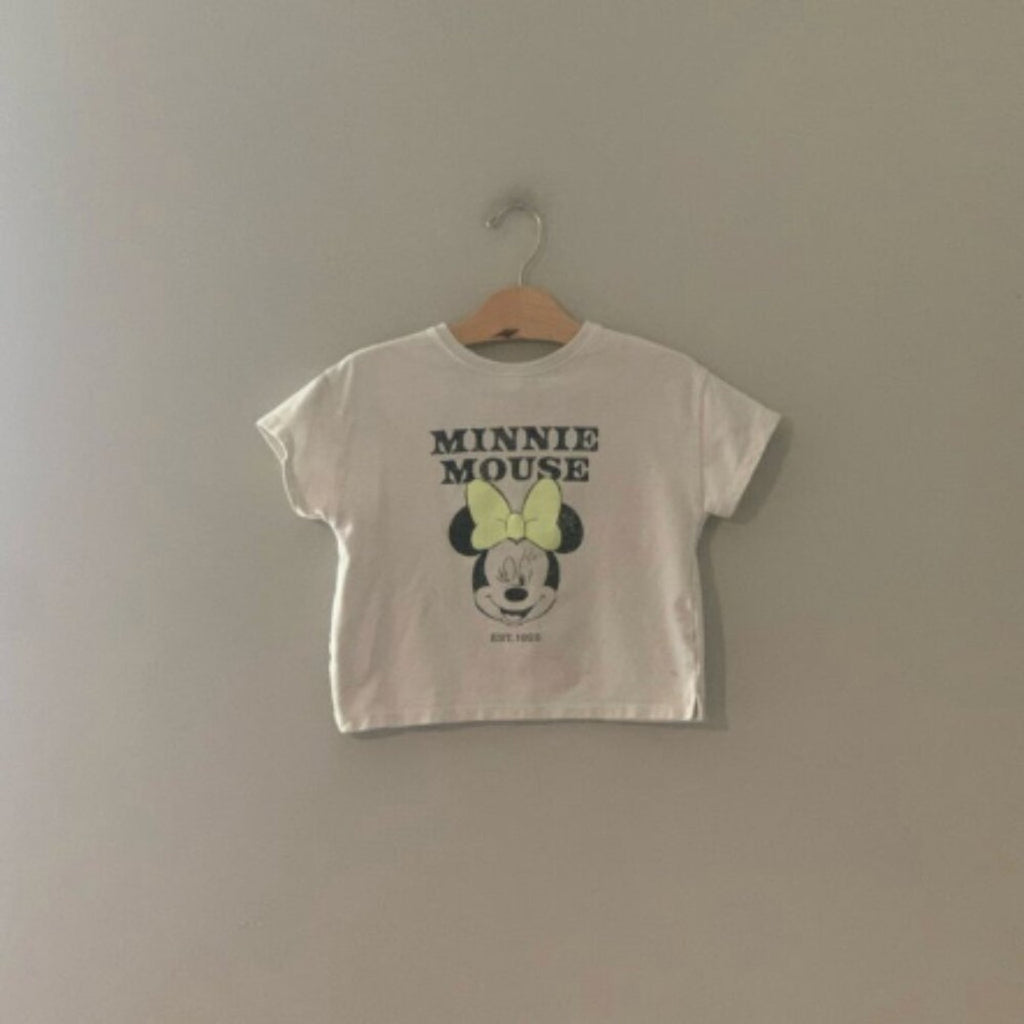 zara x disney minnie mouse tee 4-5Y