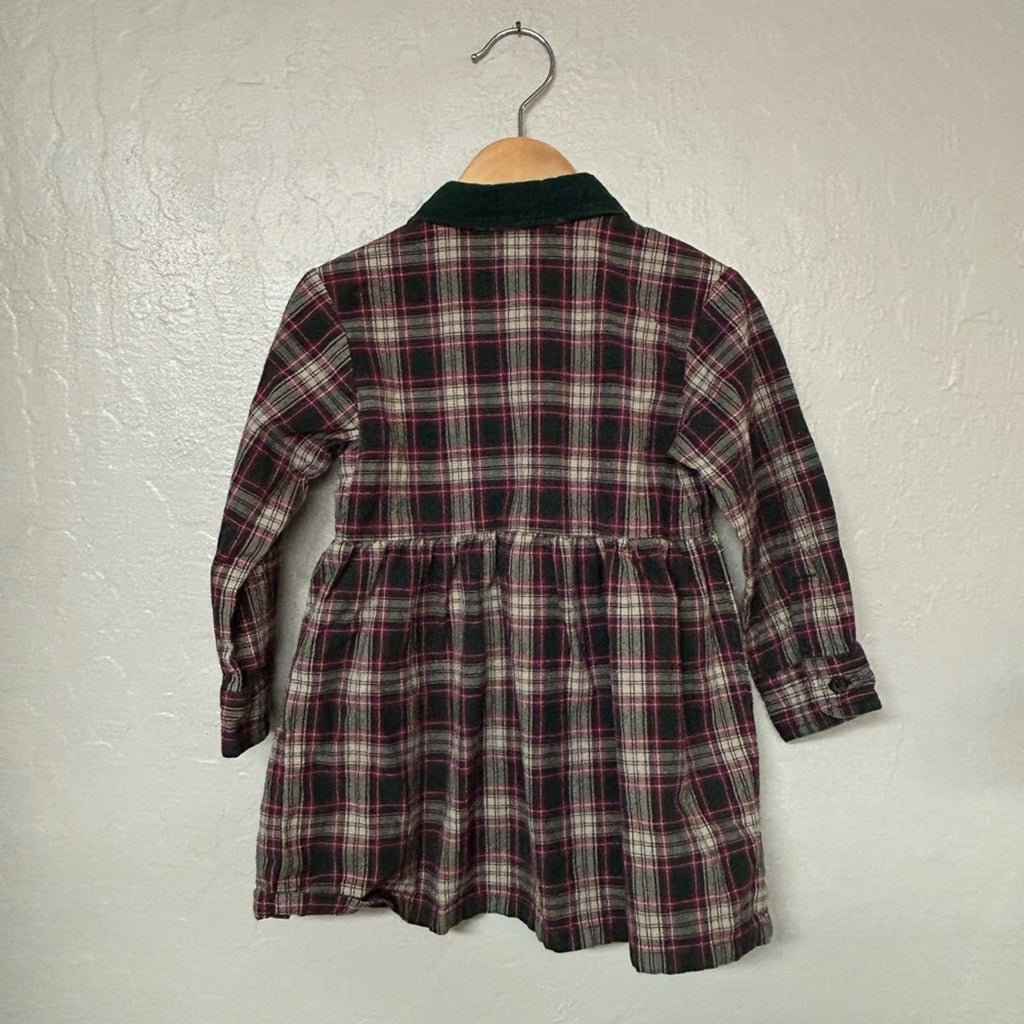 ralph lauren plaid dress xl 18-24M