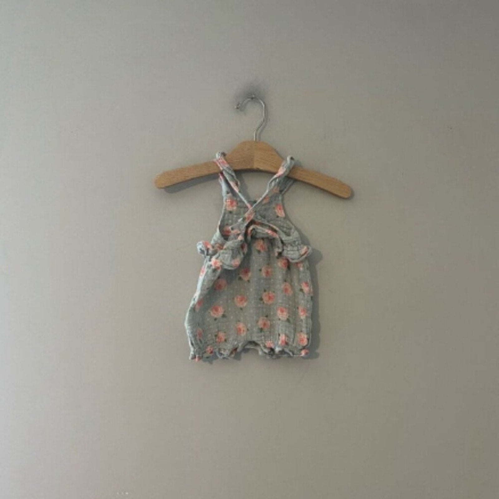 angel dear girls' rose romper 0-3M