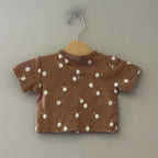 quincy mae brown star tee 0-3M