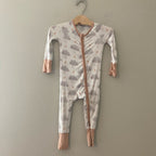 caden lane bamboo rain footie 6-12M