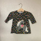 mini boden horse dress 12-18M