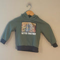 bluey hoodie hologram 3T