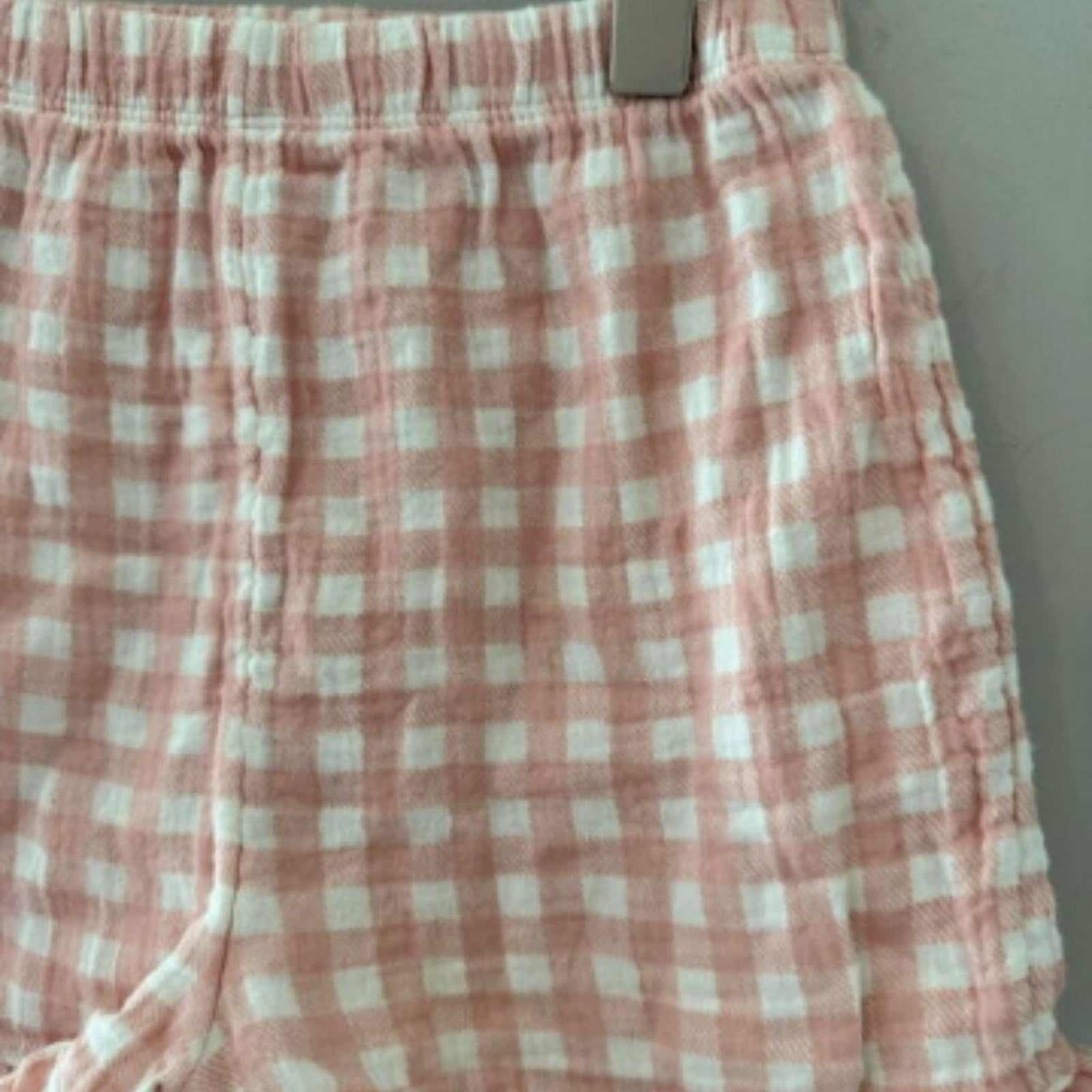 modern moments pink gingham shorts 5Y