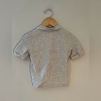 h&m boys' linen blend stripe top 2T
