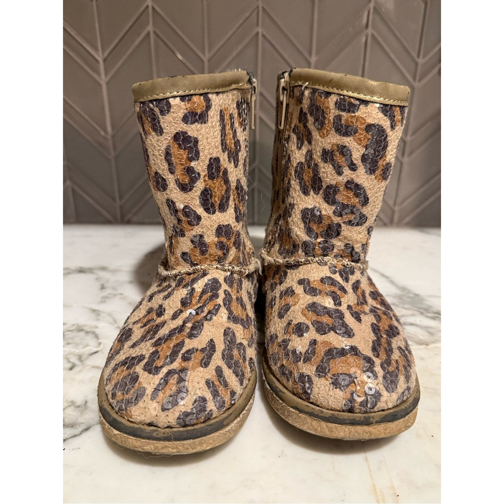 nordstrom rack girls' shearling boots 10c