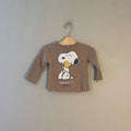 zara x peanuts snoopy long-sleeve 18-24M