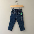 baby gap girls' jeans 2T stars NWT