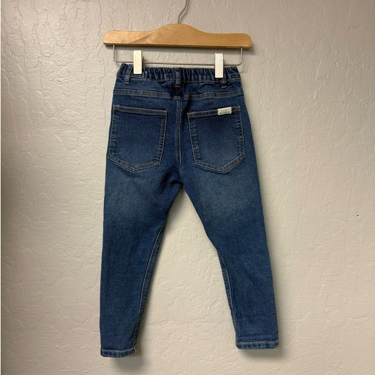 zara straight leg baggy jeans 4-5Y