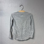 nike long-sleeve gray tee 4Y