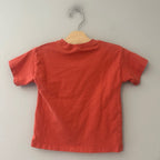 zara boys' orange tee 18-24M