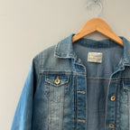 zara girls' denim jacket 13-14Y