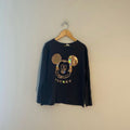 zara x disney black tee 10Y