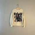 zara girls' cream graphic sweatshirt 13-14Y