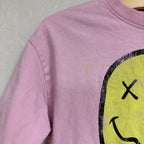 zara nirvana pink tee 8-9Y
