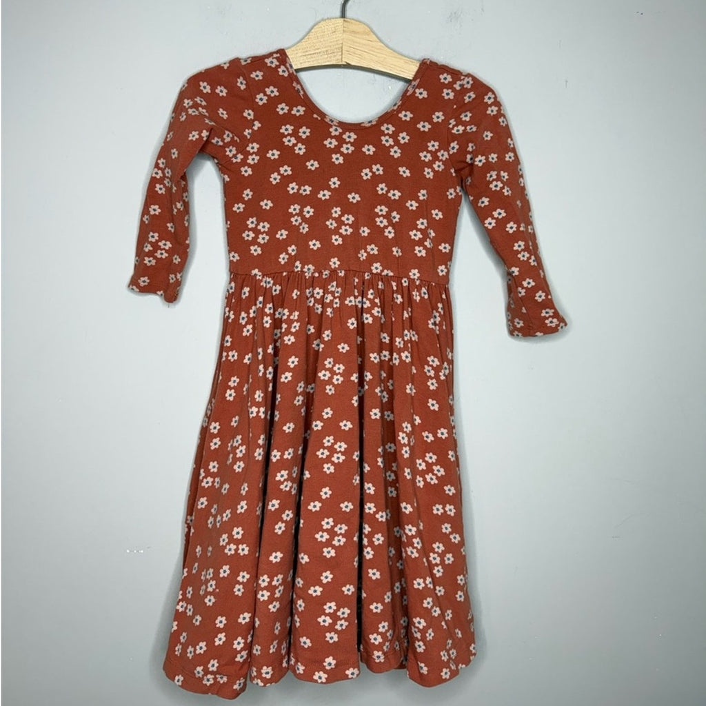 alice + ames floral twirl girls' dress 7Y