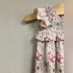 mabel‎ + honey floral newborn gown