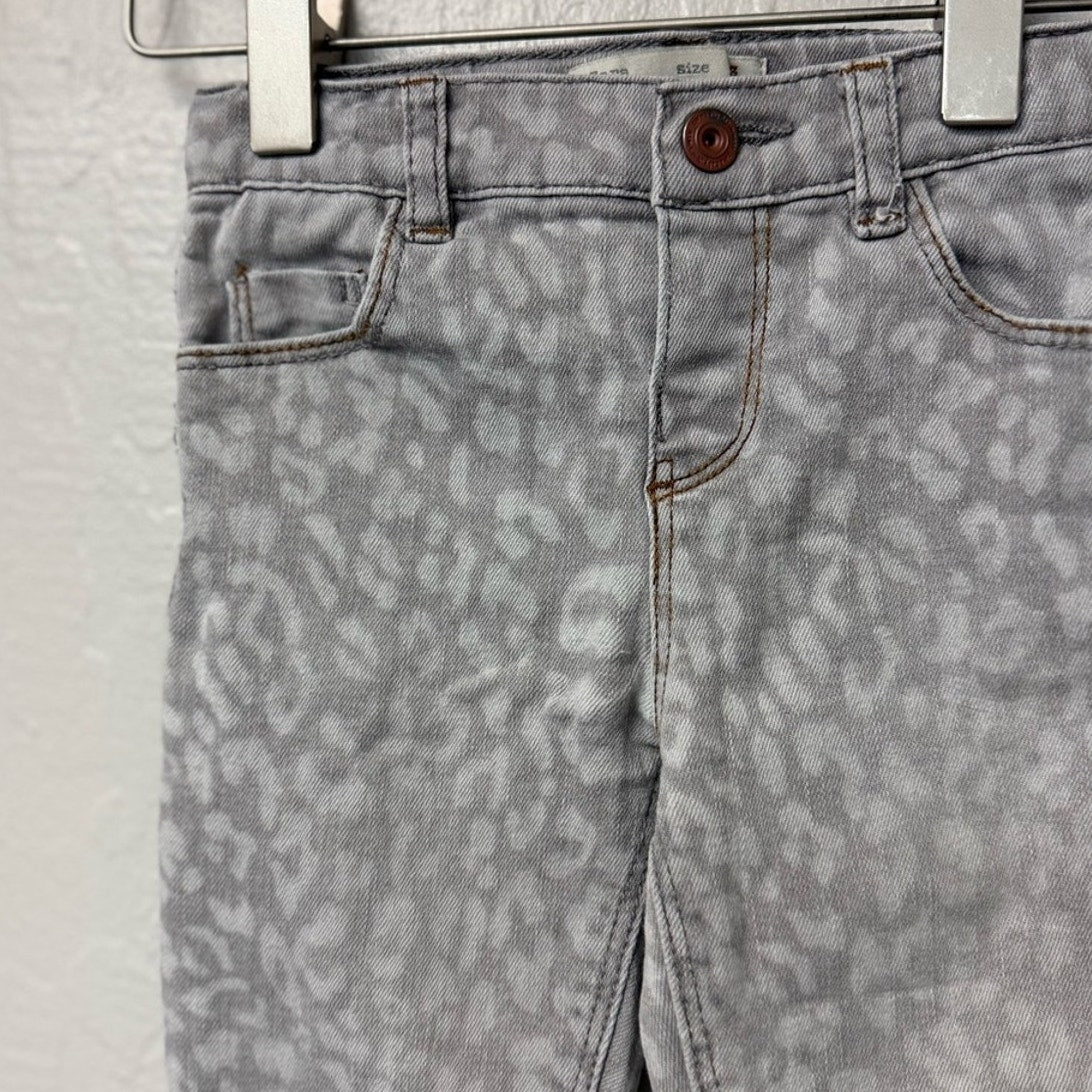 zara girls gray jeans 2-3