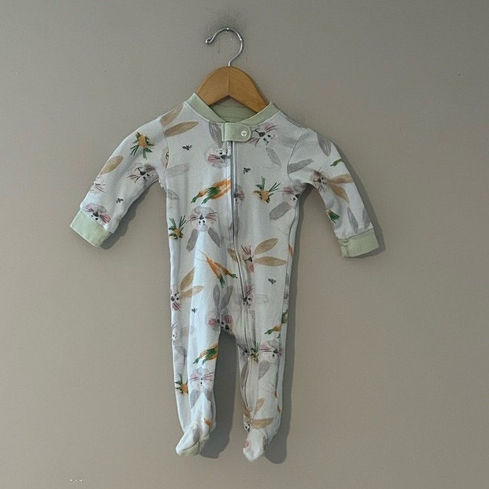 burt's bees baby bunny footie 3-6M