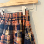 zara plaid flannel twirl skirt 4-5Y