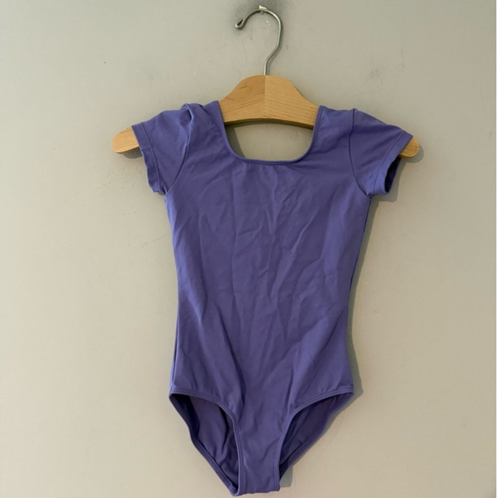 bloch dancewear purple leotard 4-5Y