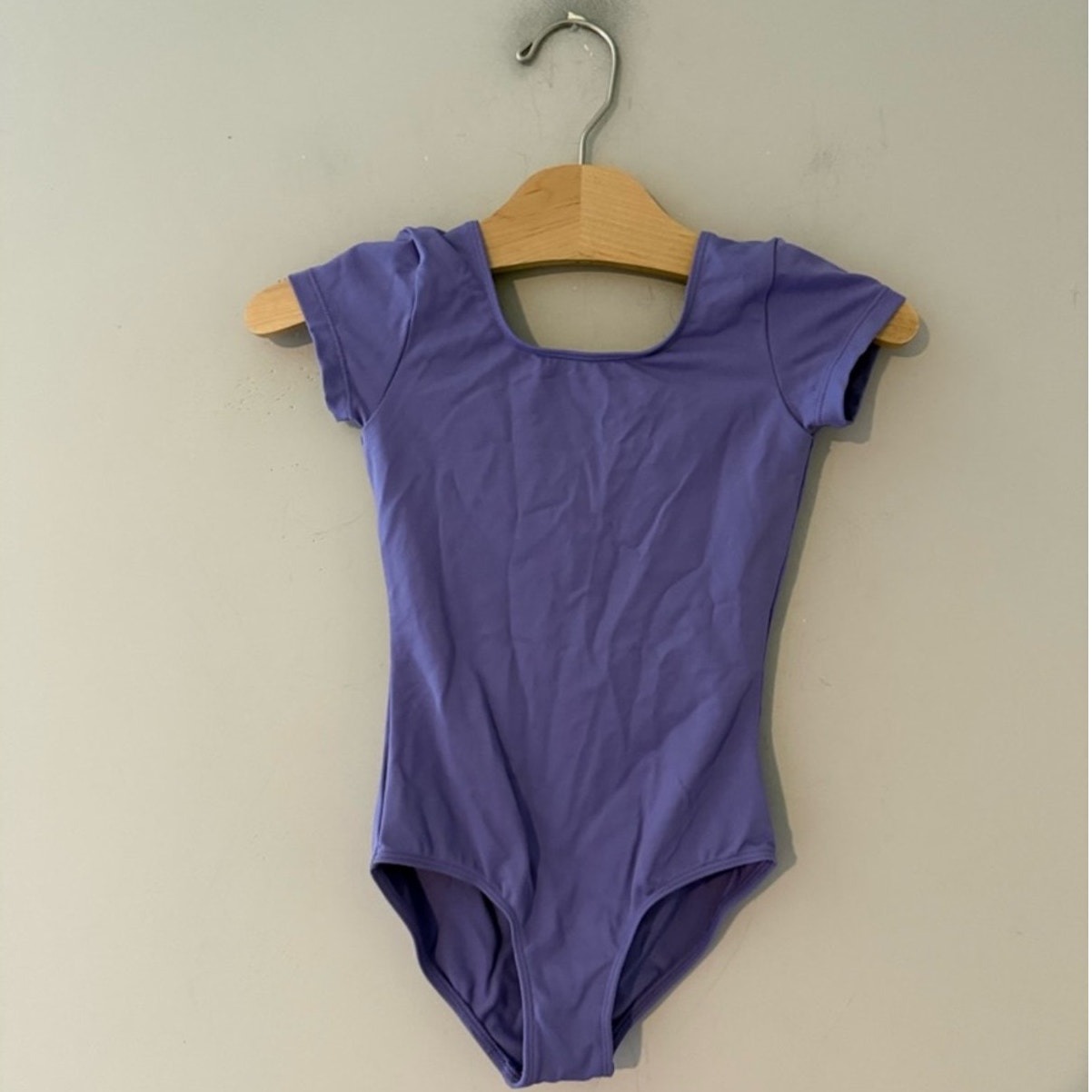 bloch dancewear purple leotard 4-5Y