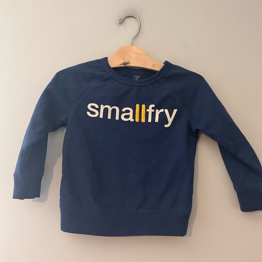 baby gap small fry sweatshirt 3Y