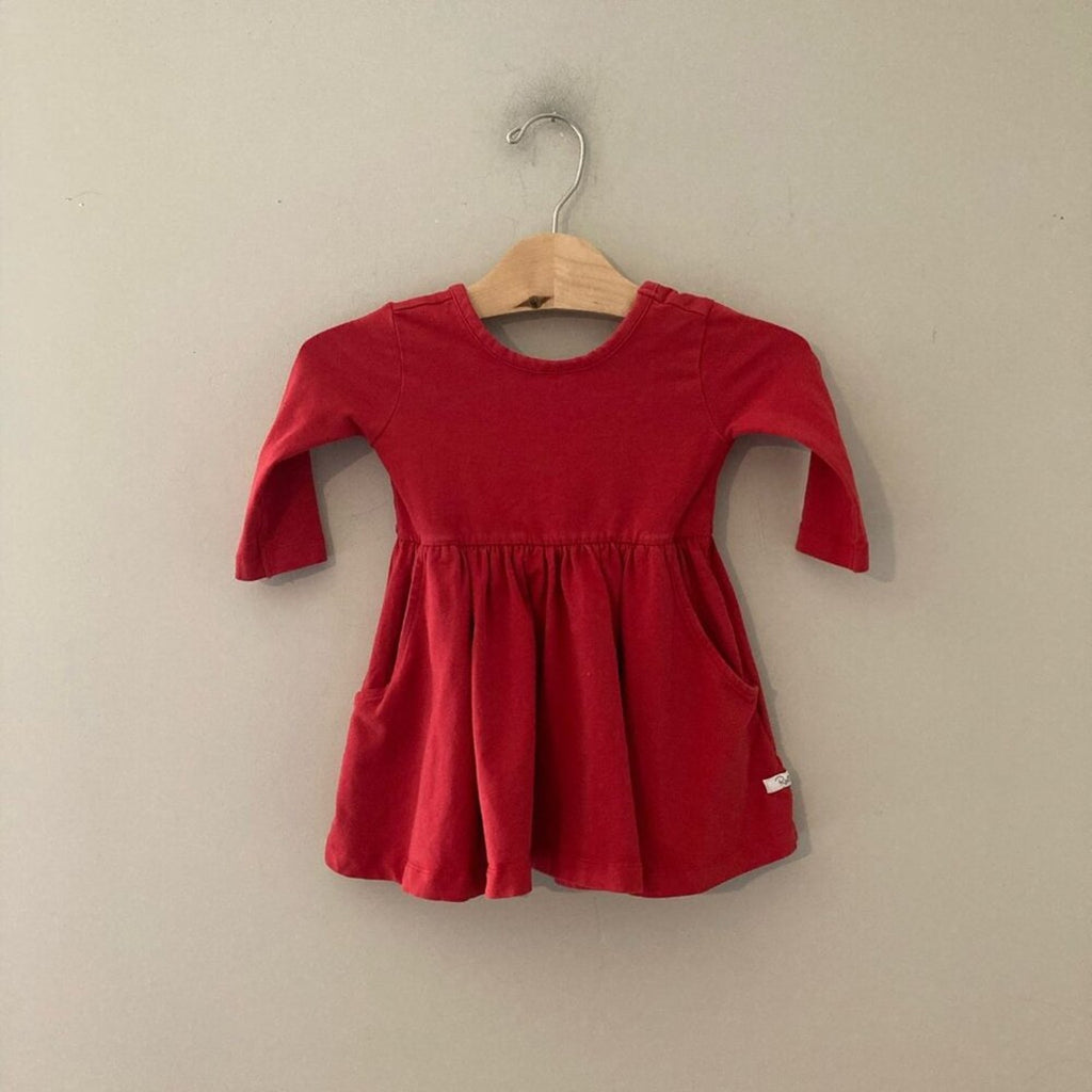 rufflebutts red dress 18-24M