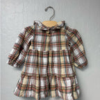 zara girls plaid dress 12-18M
