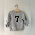 baby gap boys' gray explorer sweatshirt 4T