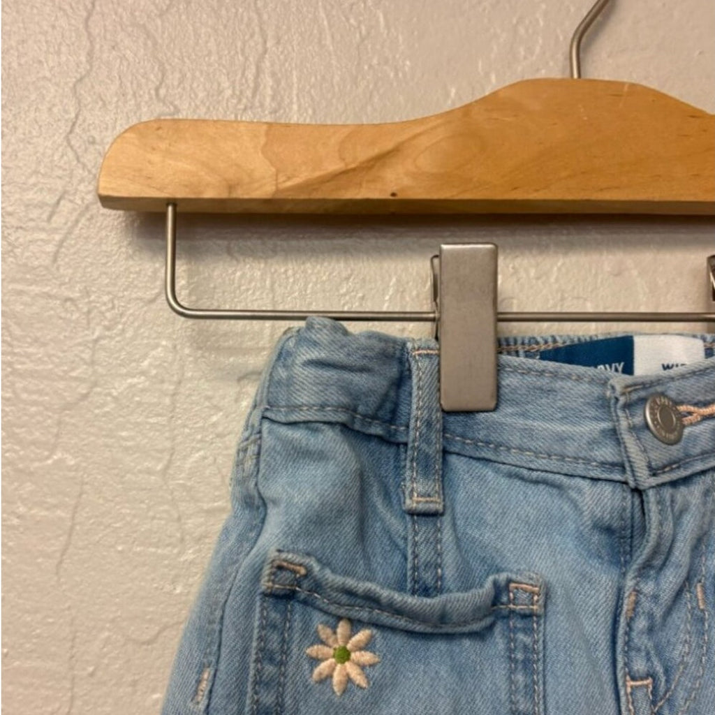 old navy wide leg jeans 2T