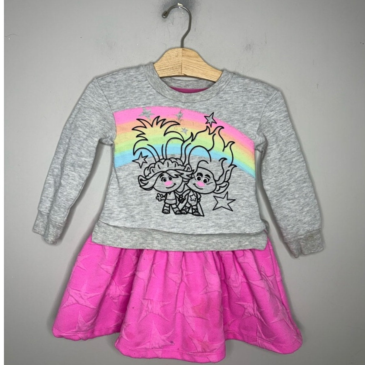 trolls dress 3Y
