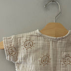 quincy mae cream muslin tee 0-3M