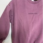 zara sweatshirt girls top shirt purple awesome times 4-5Y
