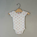 carter’s white floral onesie 9M