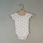 carter’s white floral onesie 9M
