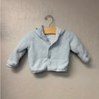 kissy kissy blue knit cardigan 3-6M