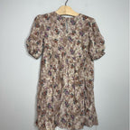 zara girls' mini floral dress 11-12Y