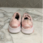 adidas girls' pink running shoes 8c