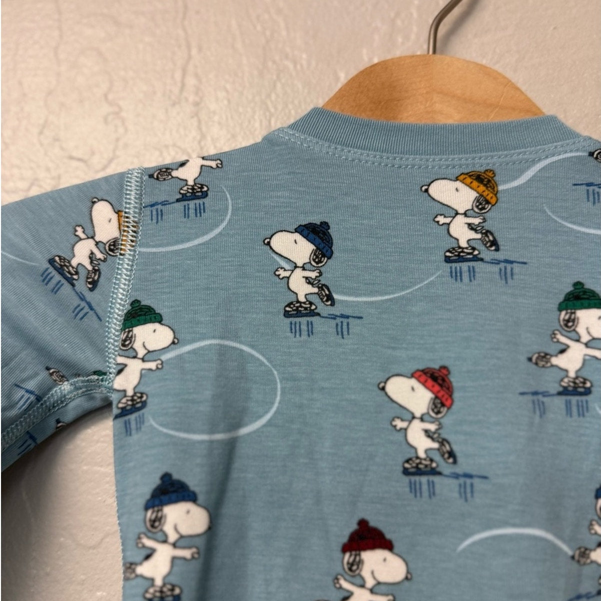 hanna andersson holiday peanuts matching set pajamas 4Y