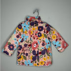 hanna andersson floral ski jacket 3Y