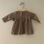 zara animal print dress 3-6M