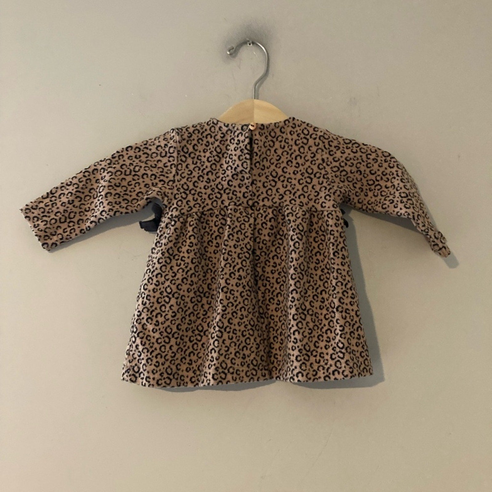 zara animal print dress 3-6M