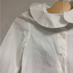 motoreta girls' white button-down blouse 3Y