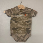 carhartt camo onesie 9M