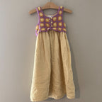 zara yellow crochet dress 7Y